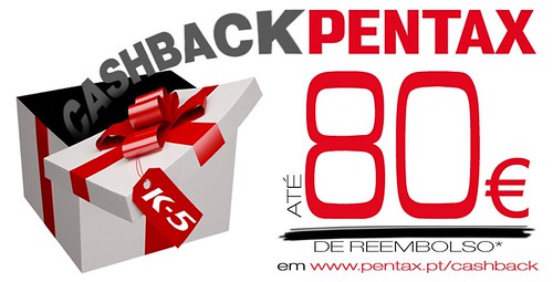 Cashback Pentax K5 by Pentax Portugal