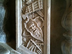 Happy Face Shield in Scala d'Oro, Doge's Palace