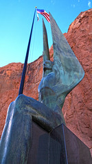 Hoover Dam Winged Statue (bronze)