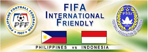 Philippines Indonesia friendly football game