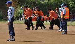 Sukhoi Crash - Rescue team carries