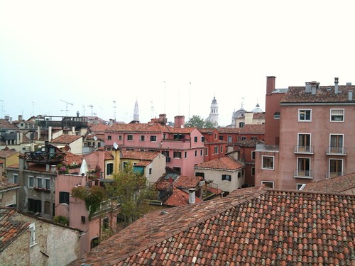 View of Venetian Rooftops from the Doge's Palace