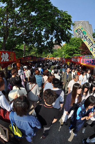 中島公園の祭り