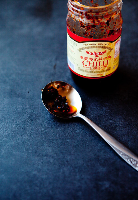 Prawn chilli oil