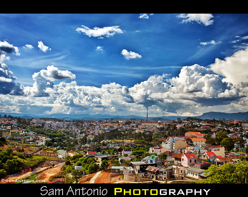 What is the Eiffel Tower doing in Dalat, Vietnam? by Sam Antonio Photography
