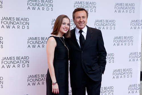 Chef Daniel Boulud and his daughter Alix