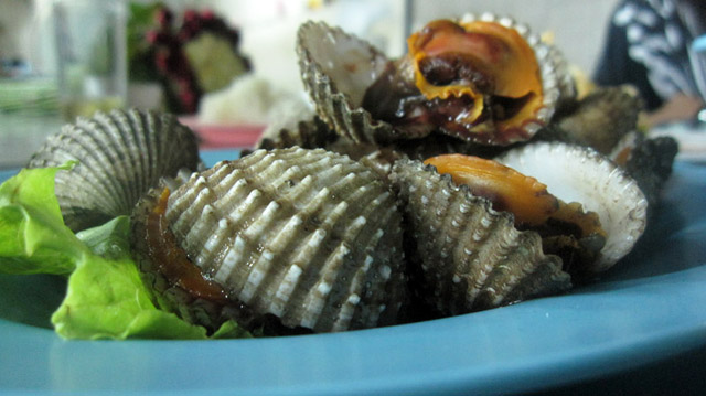 Hoy Kraeng (Blood Cockles) หอยแครง