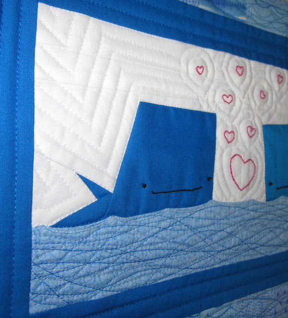 whale quilting