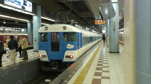 Kintetsu15200series in Osaka-Uehommachi station, Osaka, Osaka, Japan /March 30,2012
