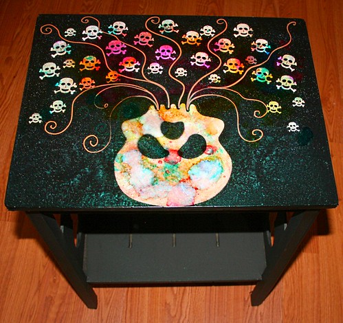 Nightstand/End Table  by Rick Cheadle Art and Designs
