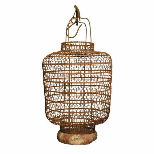 antique asian wire lantern 1st dibs