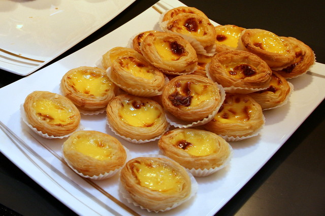 The Portuguese egg tarts are not bad!