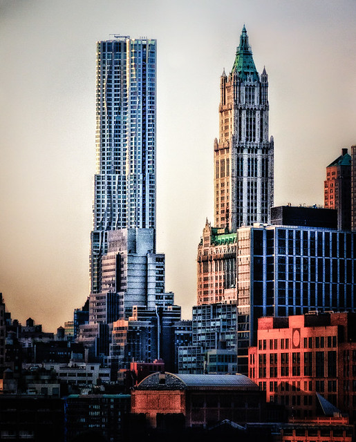 The new and the old in NYC