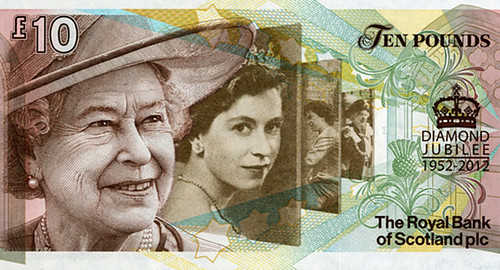 Diamond Jubilee banknote