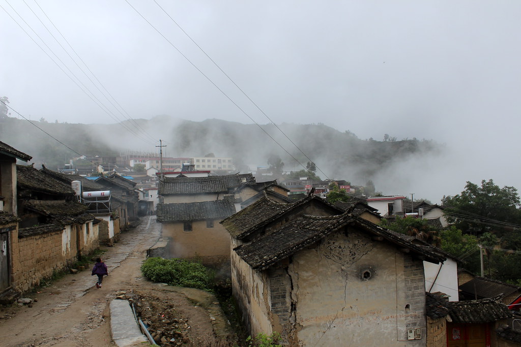 Small town in rural Yunnan