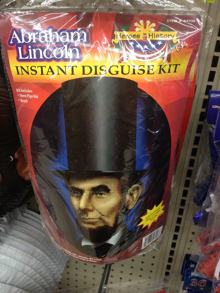 Fourth of July & Summer Products: Abraham Lincoln Instant Disguise Kit