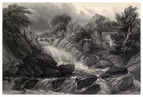 015- Cascada del Machno-Wanderings and excursions in North Wales (1853)- Thomas Roscoe