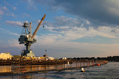 Portsmouth Naval Shipyard by nelights