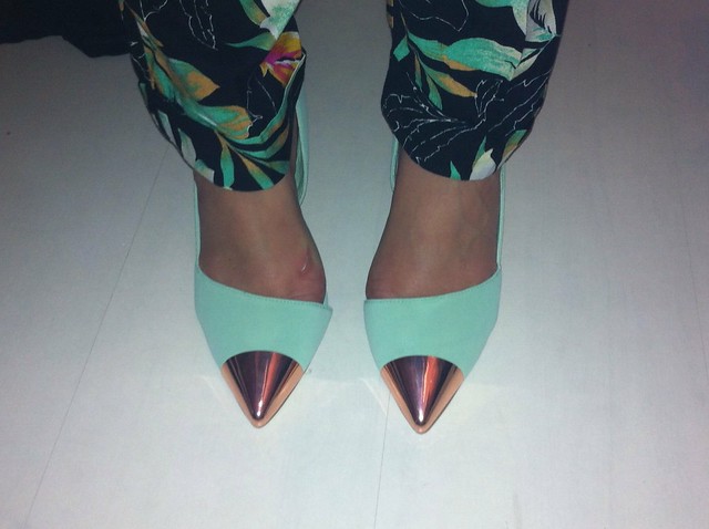 Nelly shoes mint green