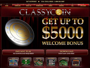 Classy Coin Casino Home