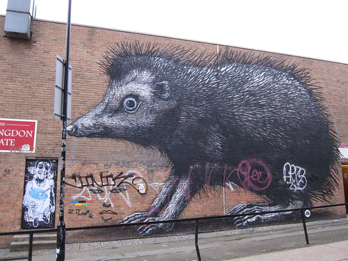 Streetart in London; Brick Lane & Shoreditch