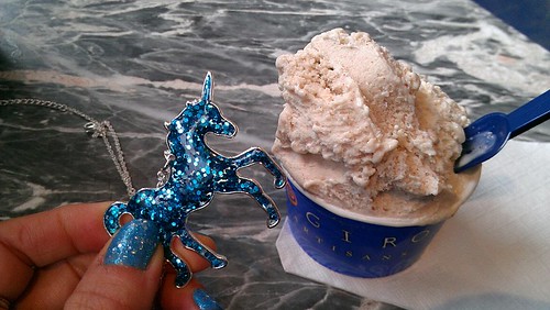 Unicorn and gelato