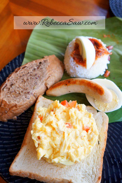 pangkor laut resort - feast village breakfast