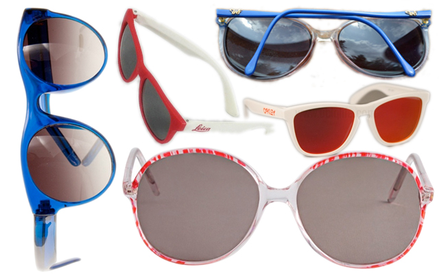 fair vanity, rachel mlinarchik, sunglasses, red white and blue, made in USA, fashion blog