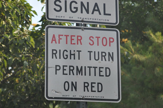After Stop Right Turn Permitted on Red