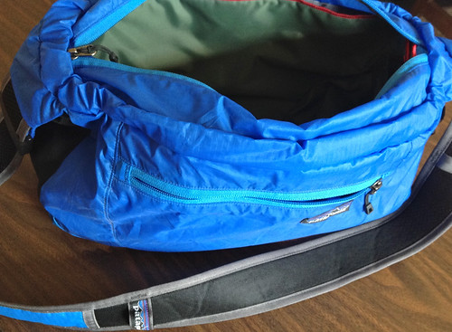 Patagonia Lightweight Travel Courier with Domke Wrap inside