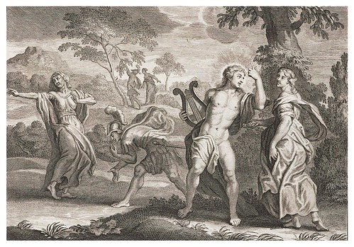 019- Apolo y la Sibila-Ovid's Metamorphoses In Latin And English V.2- Bernard Picart-© UniversitättBibliotheK Heidelberg