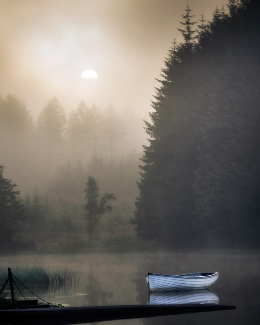 Loch Rusky, Misty Sunrise
