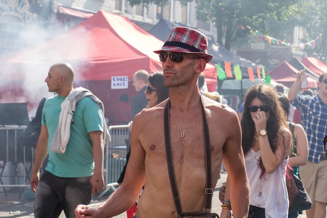 Stranger at the Notting Hill Carnival