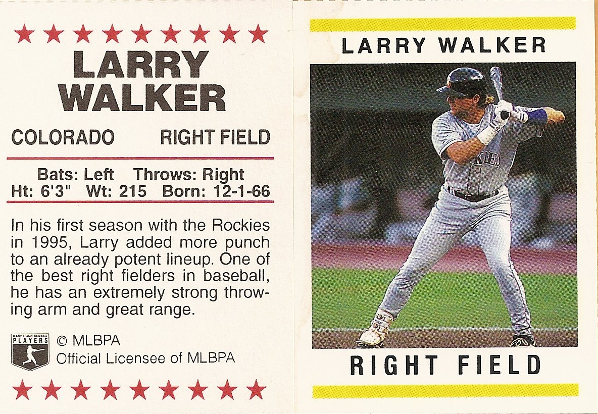 15 Different Larry Walker baseball cards NM/M Near Mint/Mint