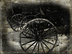 Amish Carts Grunge effect