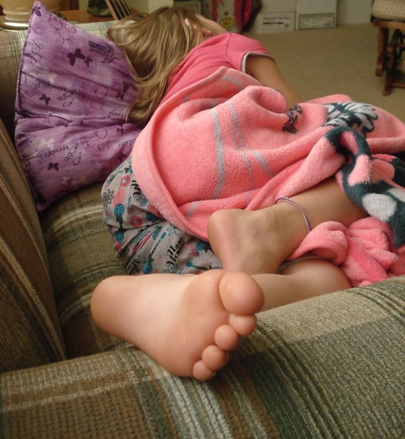 Sexy Sleeping Teens Feet 70