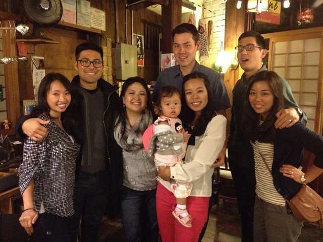 Dinner in Berkeley with our Nakayoshi friends