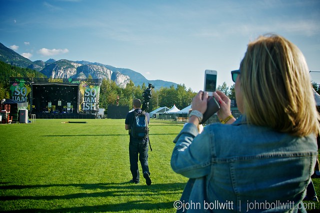 Live At Squamish 2012 - The Tragically Hip soundcheck