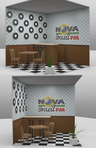 Estande "Boteco da Nova" em 3D by adrianocarvalho