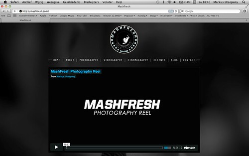 NOW ONLINE: MASHFRESH.COM  by mash-photography
