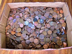 Box of pennies