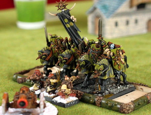 Turn 4b - Ogre + Warrios of Chaos Alliance