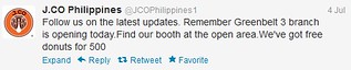 J.CO Philippines Twitter