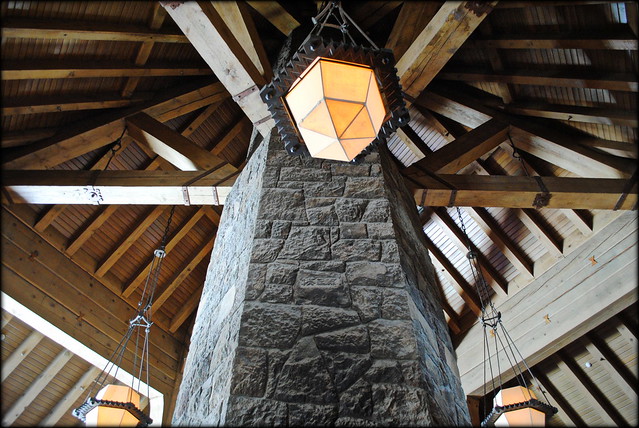 Inside Timberline Lodge