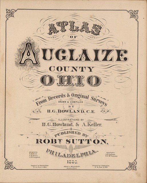 title page typography 19th c.