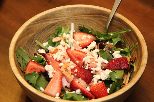 Strawberry Salmon Salad