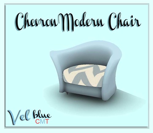 Vel, Chevron Modern Chair