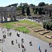 The Arch of Constantine and the Palatine Hill from the Colosseum