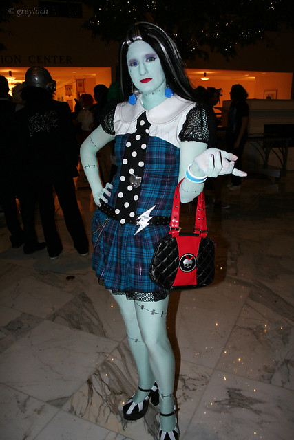 Frankie Stein One of the students from the Monster High game videos 
