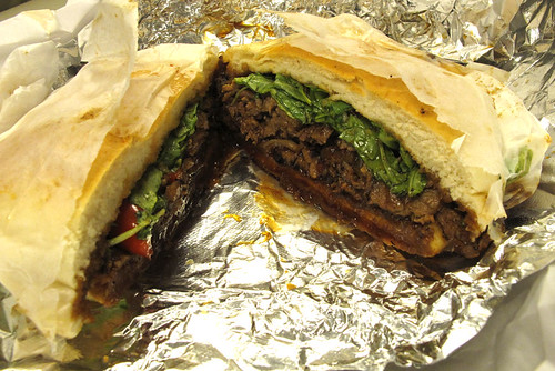 Bulgogi beef sandwich